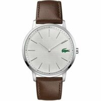 Montre Homme  en Cuir Marron Lacoste