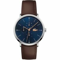 Montre Homme  en Cuir Marron Lacoste