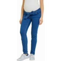 Pantalon slim de grossesse molleton aspect jean Vertbaudet