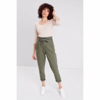 Pantalon slouchy ceinturé Bonobo