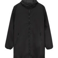 Parka Longue Réversible Noir Pull&Bear