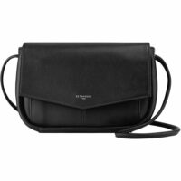 Pochette avec bandoulière amovible  en cuir lisse CHARLOTTE Le Tanneur