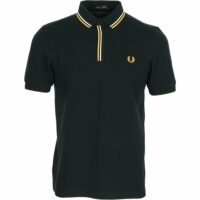 Polo Tipped Placket Polo Shirt Ms Mode