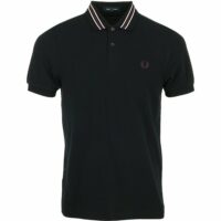 Polo Tramline Tipped Polo Shirt Ms Mode