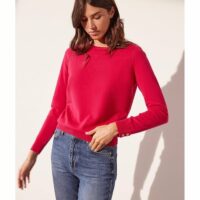 Pull col bateau en cachemire ANOKI Molly Bracken