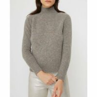 Pull col cheminée en laine Rodier