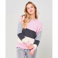 Pull col rond ANITA STRIPED Rip Curl