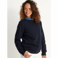 Pull col rond pure laine Simone Perele