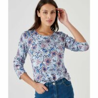 Pull fluide uni ou fleuri Finsbury