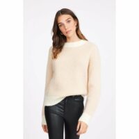 Pull  manches longues col rond VICHY Sylvie Thiriez