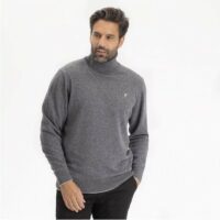 Pull manches longues col roulé laine merinos LOUP Pataugas