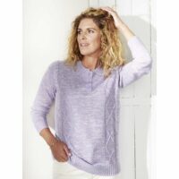 Pull polo avec torsades Simone Perele