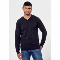 Pull régular Homme brodé KAPORAL JEANS en 100% coton bio Alem Sans Complexe