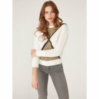 Pull toucher doux colorblock Naf Naf