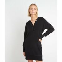 Robe à capuche en laine et cachemire SHALINI Maison 123