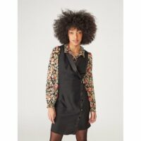 Robe blazer cintrée unie Naf Naf