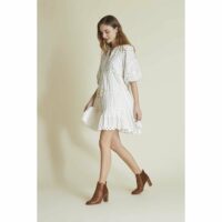 Robe courte brodée WARWICK Galeries Lafayette