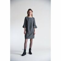 Robe courte manches 3/4 à volant Molly Bracken