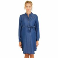 Robe de grossesse en denim léger Vertbaudet