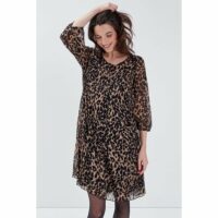 Robe droite manches 3/4 Breal