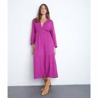 Robe longue fluide imprimée CAROLA Maison 123