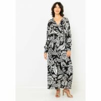 Robe longue imprimé bicolore Cyrillus