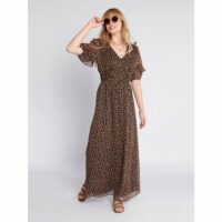 Robe longue imprimé floral Naf Naf