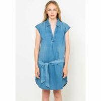 Robe vareuse en jean waterless process Cyrillus