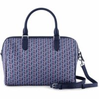 Sac bowling  en toile enduite CAMILLE Le Tanneur