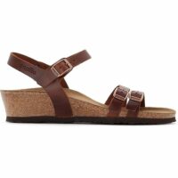 Sandales plates cuir Lana Birkenstock