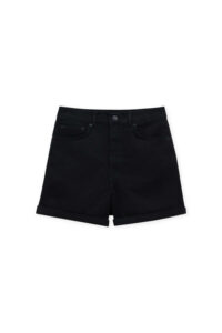 Short En Jean Noir Pull&Bear