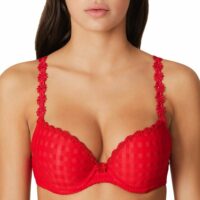 Soutien-gorge push-up à armatures bretelles fleurs Avero Marie Jo