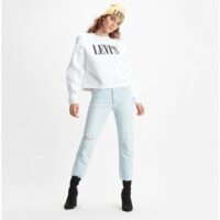 Sweat court col rond logo Levi'S