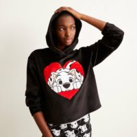 Sweat-shirt homewear polaire les 101 dalmatiens LOVEDALMIZ Undiz