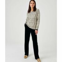 Sweat-shirt maille jacquard Finsbury