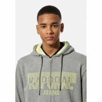 Sweat zippé Homme Moka Sequoia