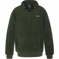 Sweatshirt polaire à col zippé Schott