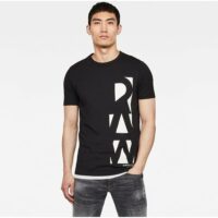 T-Shirt Col Rond Manches Courtes Graphique Riu Paris