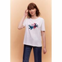 T-shirt avec visuel placé ANABELLE Pomm'Poire