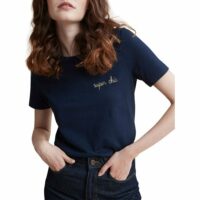 T-shirt brodé  - Coton bio Etam