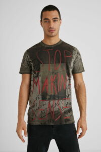 T-shirt message coton Kaporal