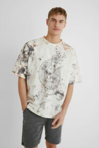 T-shirt oversize tie-dye Kaporal