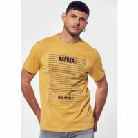 T-shirt régular Homme imprimé en 100% coton bio Line Sequoia