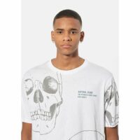 T-shirt tête de mort Homme en 100% coton Murdo Sequoia