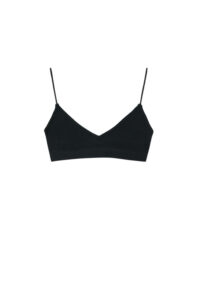 Top Brassière Moulant Noir Pull&Bear