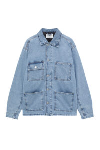 Veste En Jean Bleu Pull&Bear