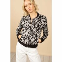 Veste bomber imprimé tropical TASSI Freegun