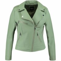 Veste style motard en similicuir Ms Mode