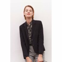 Veste tailleur cintrée NALY Pomm'Poire