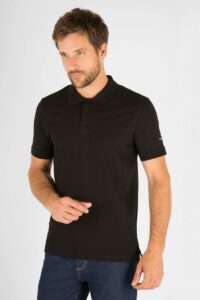 Polo "Mellac" - maille piquée Homme NOIR Armor Lux